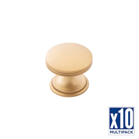 Hickory Hardware Knob 1-3/8 Inch Diameter, 10PK P2142-BGB-10B